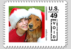Holiday Picture-It-Postage stamp